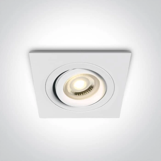 kinkiecik.pl Oprawa podstropowa The Dual Ring GU10 Range 51105ABG/W ONE LIGHT
