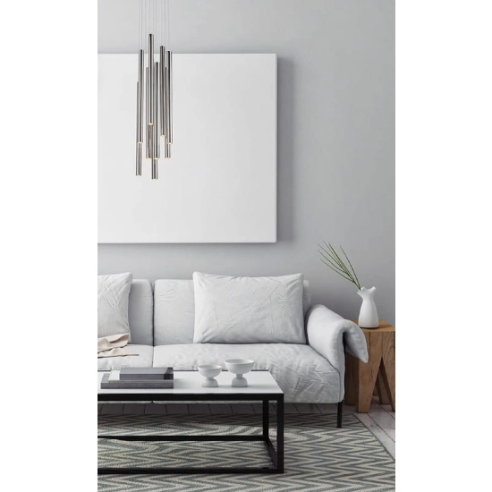 ORGANIC CHROM P0206D lampa wisząca średnia ściemnialna - zdjęcie produktu