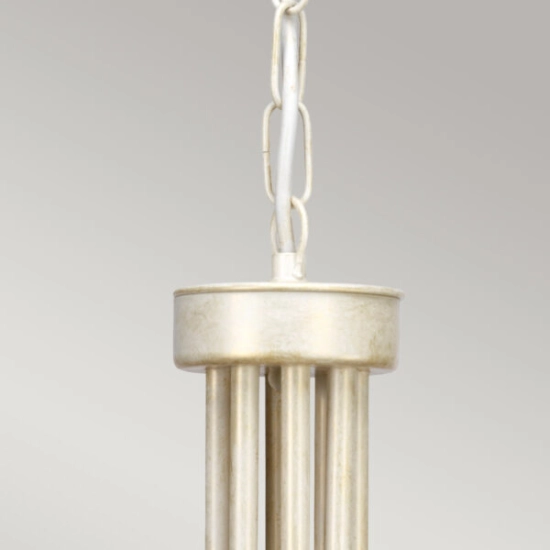 Żyrandol Olivia – 8 źródeł światła – Kość słoniowa i złoto OV8-IVORY-GOLD Elstead Lighting