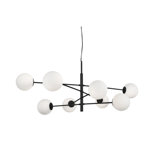 Lampa wisząca Oviedo 8 (black/black) AZ4422 AZZARDO