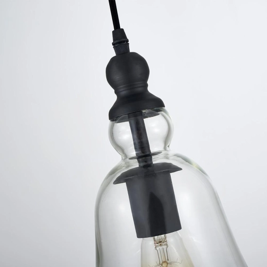 Lampa wisząca Paris - P01789BK CosmoLight - zdjęcie dodatkowe 2