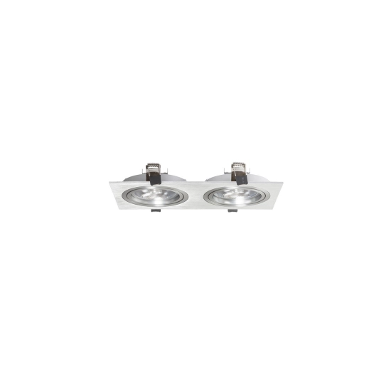 PASADENA G53 SQ II aluminium szczotkowane 12V G53 2x50W R12704 Rendl light studio
