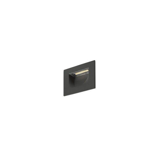 PER wpuszczana antracyt 230V LED 3W IP54 3000K R12577 Rendl light studio