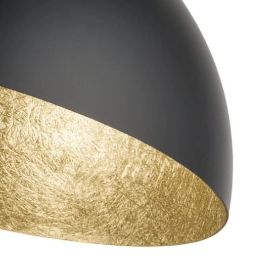 SFERA Plafon 35 2 CZARNY ZŁOTY 32495 SIGMA