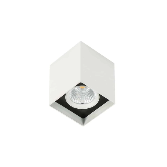 Plafon Alden White Black SLC78002/12W 3000K WH+BL Italux - zdjęcie produktu