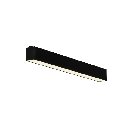 Plafon Astar S 1xLED czarny CL0105-18-BK yaskr