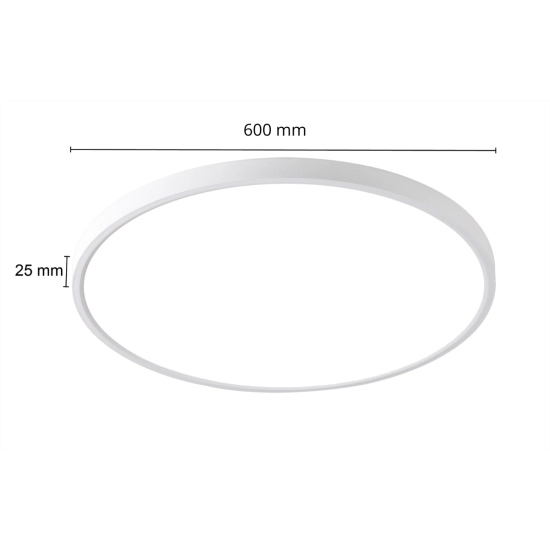 Plafon California LED CCT biały 60 cm LP-2505/1C-60 WH LIGHT PRESTIGE