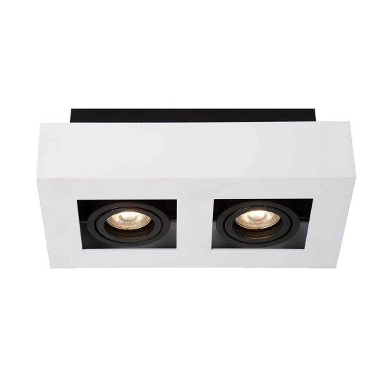 Plafon Casemiro IT8001S2-WH/BK Italux - zdjęcie produktu