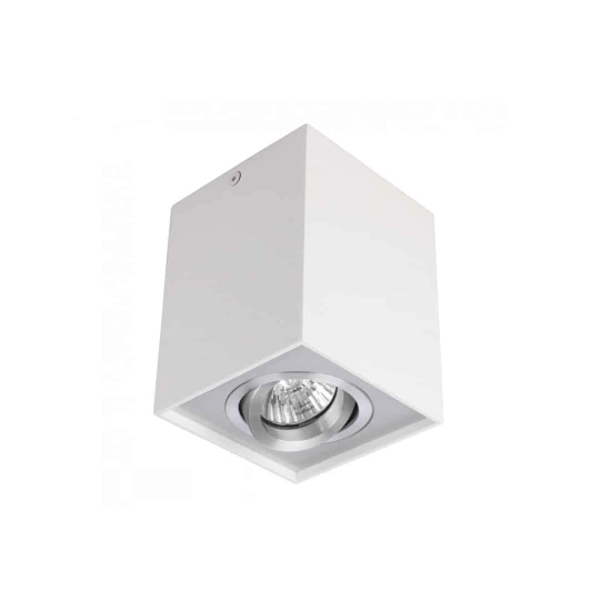 Plafon ELOY AZ0872 biały/aluminium AZZARDO