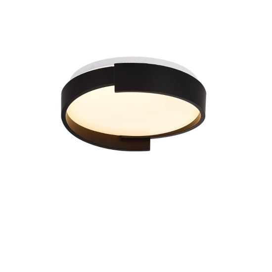Plafon Halo 27 cm czarny LED CCT LP-1453/1C-27 BK Light Prestige