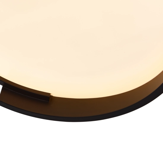 Plafon Halo 38 cm czarny LED CCT LP-1453/1C-38 BK Light Prestige