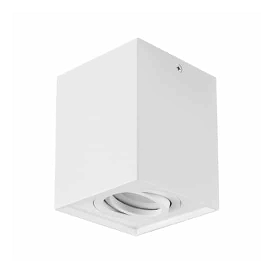 kinkiecik.pl Plafon HARY D GU10 WHITE 03714 IDEUS