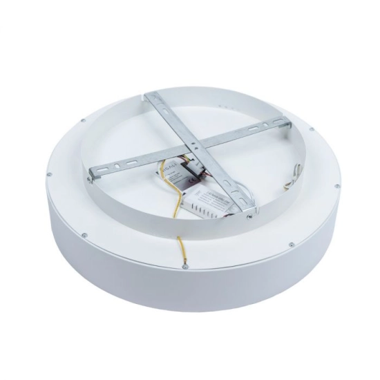Plafon LED okrągły biały Abigali 400*110mm 20W - trzy barwy, ściemnialny - Pilot ABIGALI-MD1150-40-CY-B Plafon LED okrągły biały Abigali 400*110mm 20W - trzy barwy, ściemnialny - Pilot ABIGALI-MD1150-40-CY-B