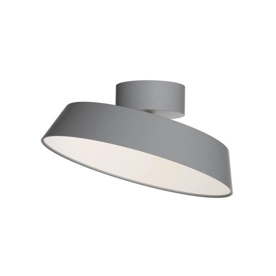 kinkiecik.pl Plafon LED w skandynawskim stylu - Nordlux Alba DIM Szary 2020556010 Nordlux