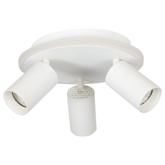 Plafon Parma 3xGU10 + 1xLED CCT biała LP-0612/3C Round WH LIGHT PRESTIGE