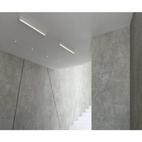 Plafon Straight silver ceiling 5130 Nowodvorski - zdjęcie dodatkowe 1