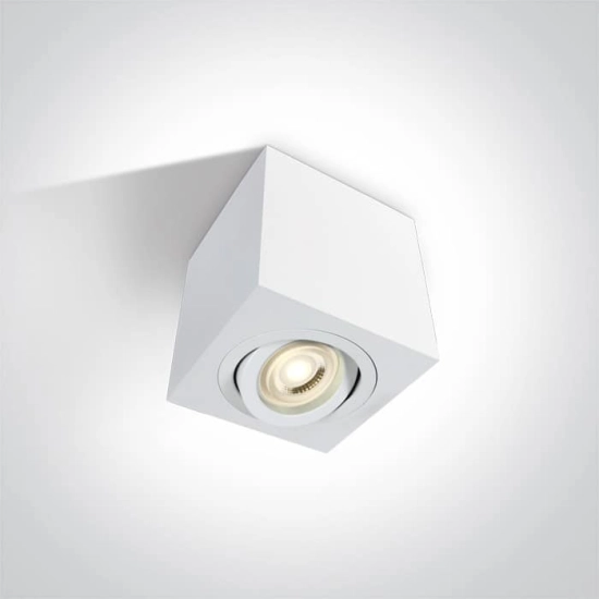 kinkiecik.pl Plafon The GU10 Ceiling Lights Aluminium 12105AC/W ONE LIGHT