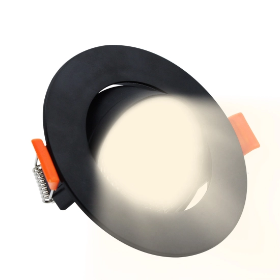 Ruchome oczko podtynkowe Plus czarne LED CCT LP-1506/1RS BK Light Prestige