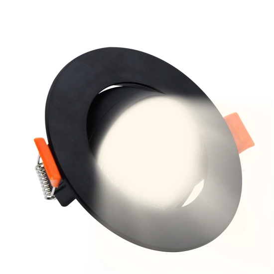 Ruchome oczko podtynkowe Plus czarne LED CCT LP-1506/1RS BK Light Prestige