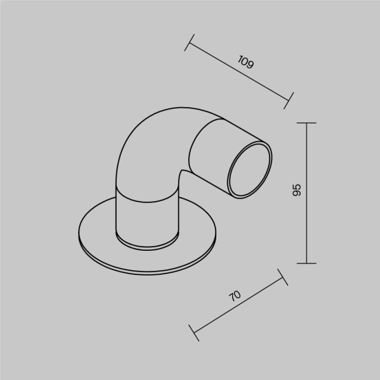Oświetlenie krajobrazu Sleek O477FL-L2GF3K1 Maytoni - zdjęcie dodatkowe 6