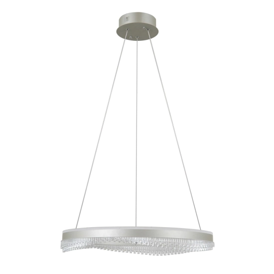 Lampa wisząca Morte PND-34535-L-SILV Italux - zdjęcie produktu