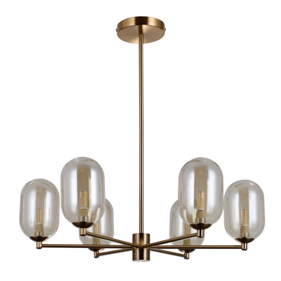 Lampa wisząca Perano PND-4215-6-HBR Italux - zdjęcie produktu