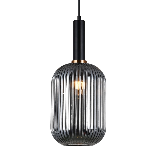 Lampa wisząca Antiola PND-5588-1L-BK+SG Italux - zdjęcie produktu
