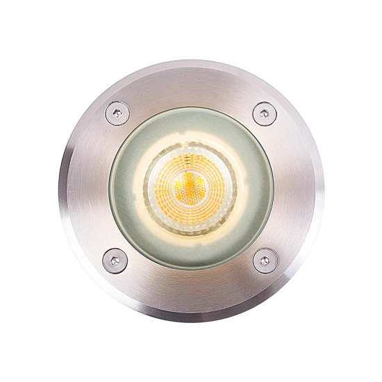 Podłogowa lampa wpuszczana Andor Round - Nordlux, czarna 2218400034