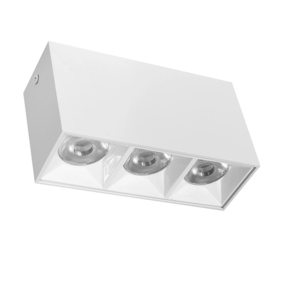 Lampa liniowa natynkowa 9w 4000K biała JDL-6T 1351DL DOMENO LIGHTING - zdjęcie produktu