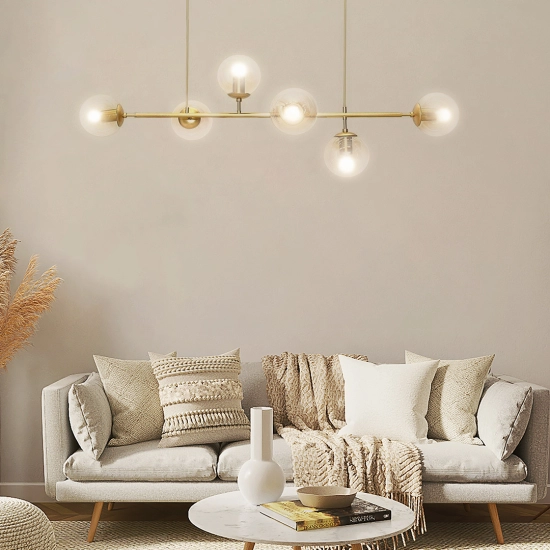 DEKORACYJNA LAMPA SUFITOWA E27 MORIS 439DL DOMENO LIGHTING - zdjęcie produktu