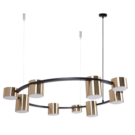 Lampa wisząca KODO 9 czarny/złoty 41332 Sigma - zdjęcie produktu