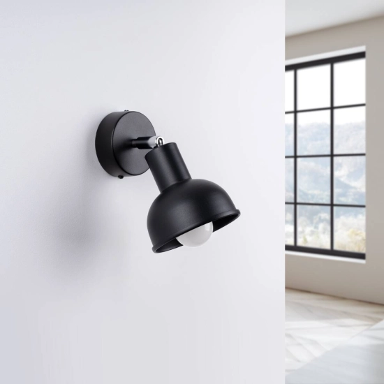 Kinkiet ELBA czarny SL.1316 SOLLUX LIGHTING
