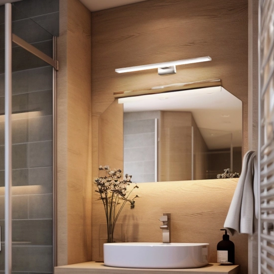 Kinkiet łazienkowy Slim chrom 53 cm 12W 4000K UNO-BH-001 1053DL DOMENO LIGHTING - zdjęcie produktu