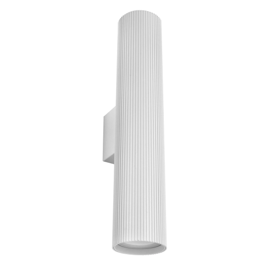 Kinkiet ryflowany Esla S1004 biały GU10 1657DL DOMENO LIGHTING - zdjęcie produktu