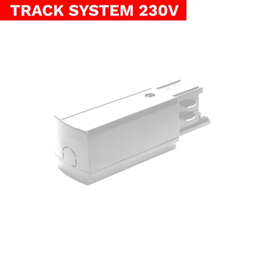 Końcówka zasilająca LL-DX3 – element zasilający do 3-fazowego Track System 1533DL DOMENO LIGHTING - zdjęcie produktu