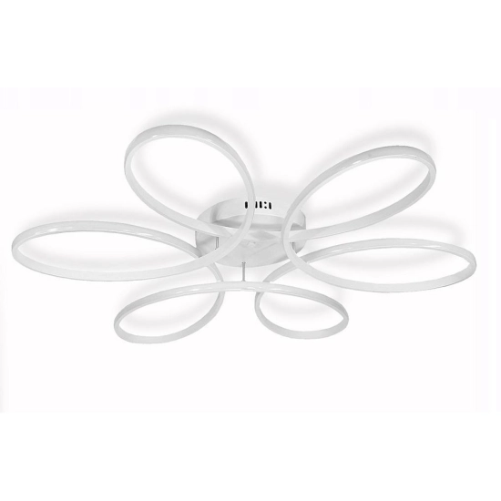 LAMPA DEKORACYJNA OKRĘGI 100W + PILOT BIAŁA DL-J05 FIORE 880DL DOMENO LIGHTING - zdjęcie dodatkowe 1