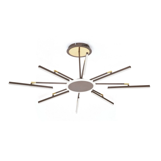 LAMPA DEKORACYJNA SUFIT 38W + PILOT - BRĄZ - ZŁOTO DL-F07 FARO 446DL DOMENO LIGHTING - zdjęcie dodatkowe 2