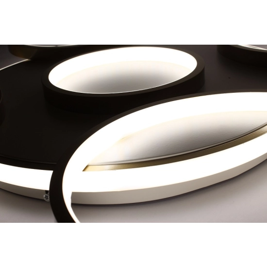 LAMPA DEKORACYJNA SUFITOWA 120W ZŁOTA + PILOT DL-Z03 SEMPRE 444DL DOMENO LIGHTING - zdjęcie dodatkowe 4