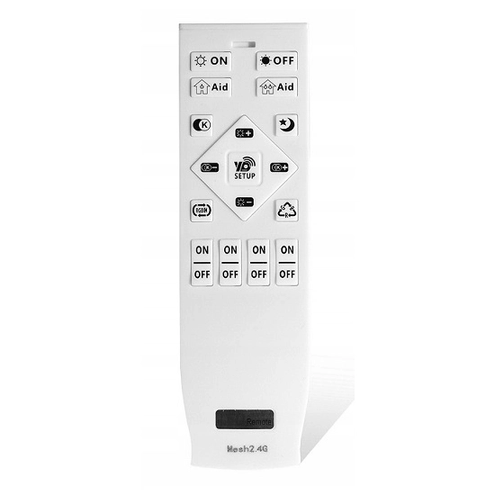 LAMPA STOJĄCA ARIA TREND BIAŁA 70W + PILOT DL-F10 403DL DOMENO LIGHTING - zdjęcie dodatkowe 3