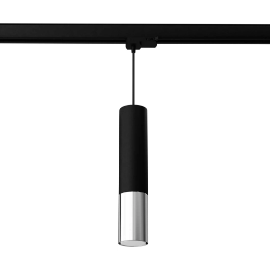 Lampa wisząca 3-fazowa LOOPEZ czarny/chrom MYL.00007 MAKE YOUR LIGHT