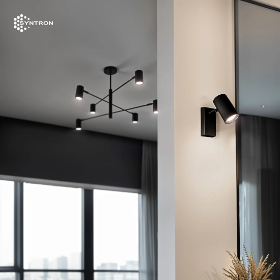 Lampa 6 x spot GU10 DD-40 czarna SIENA 1118DL DOMENO LIGHTING - zdjęcie dodatkowe 1