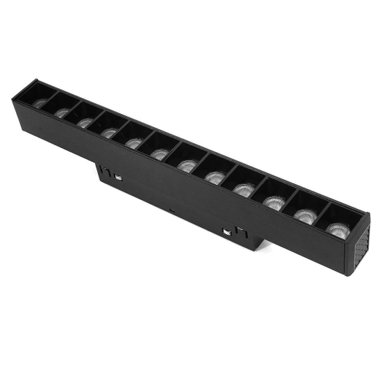 Lampa LED z Diodami Do Szyn Magnetycznych DDCX-GS12-220-TY Tuya 12W Czarna CCT 1304DL DOMENO LIGHTING - zdjęcie dodatkowe 1