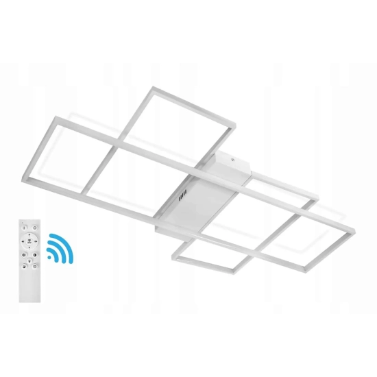 Lampa Led ring 123W biała + Pilot ROMA 545DL DOMENO LIGHTING - zdjęcie dodatkowe 1