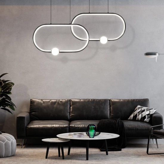 Lampa Led wisząca 48W 4000K DL-G08 NOLIO 595DL DOMENO LIGHTING - zdjęcie produktu