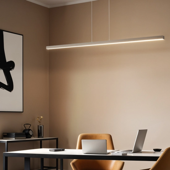 Lampa Liniowa LED Wisząca DDXT2000 15W CCT 120cm Biała MERIDA 1258DL DOMENO LIGHTING - zdjęcie dodatkowe 2
