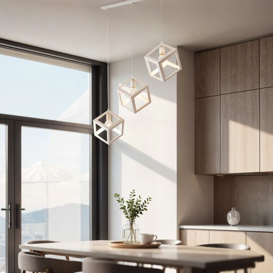Lampa Loft Sweden Prosta PZE-2320 Biała 1270DL DOMENO LIGHTING - zdjęcie produktu