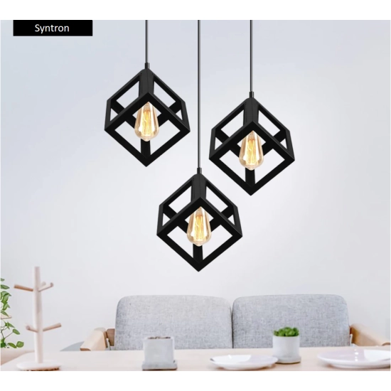 Lampa Loft Sweden okrągła PZE-609 Czarna 503DL DOMENO LIGHTING - zdjęcie dodatkowe 1