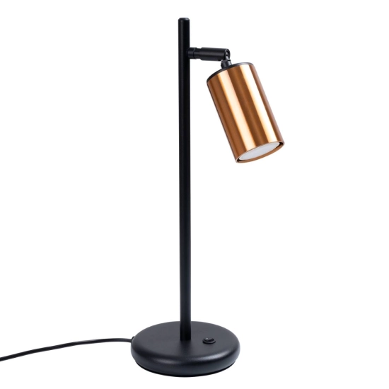 Lampa biurkowa WINX czarny/miedź SL.1381 SOLLUX LIGHTING