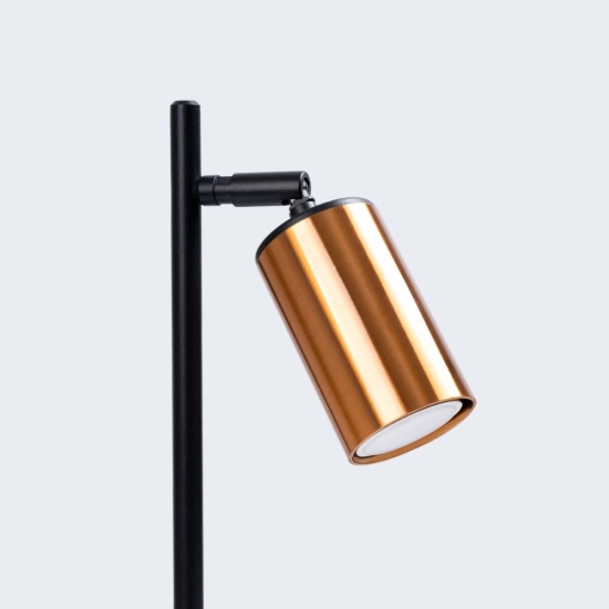 Lampa biurkowa WINX czarny/miedź SL.1381 SOLLUX LIGHTING