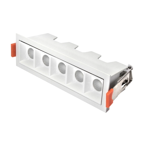 Lampa liniowa Led podtynkowa 10W 4000K BIAŁA JDL-5T 1210DL DOMENO LIGHTING - zdjęcie produktu